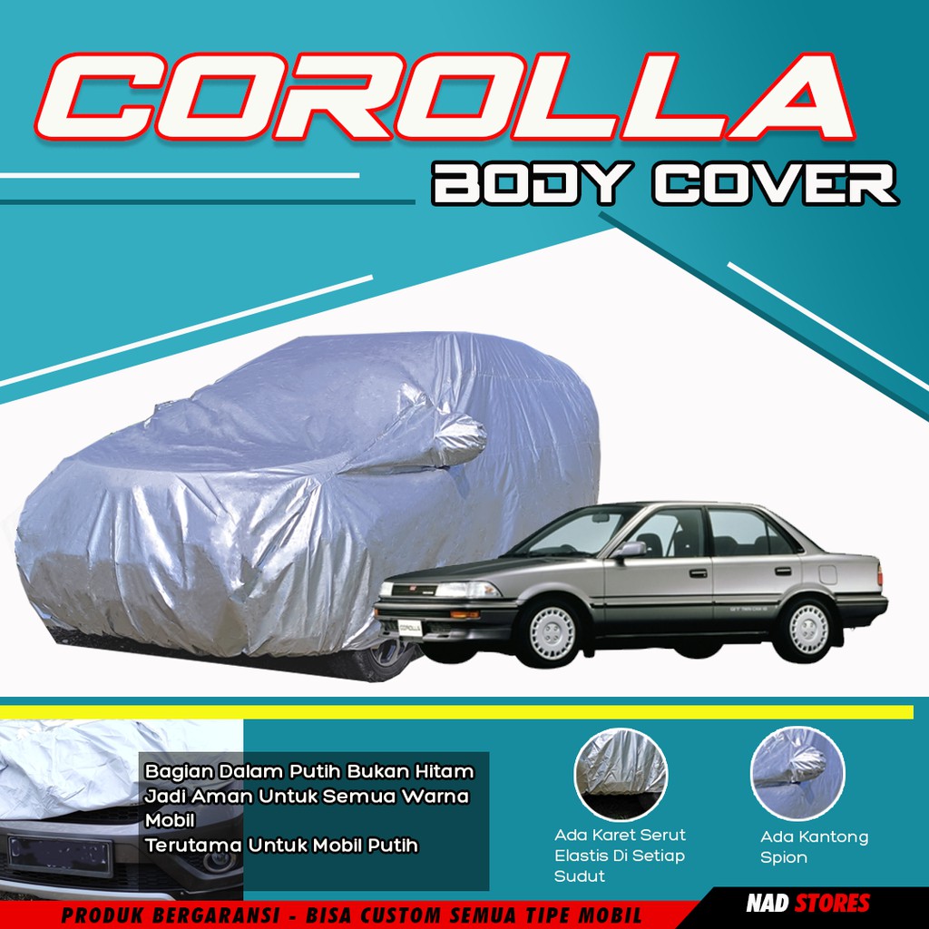 Body Cover sedan 6 Sarung Mobil corolla Cover Mobil Corolla Twincam great corola dx gl mantel lexus peugeot 405 326
