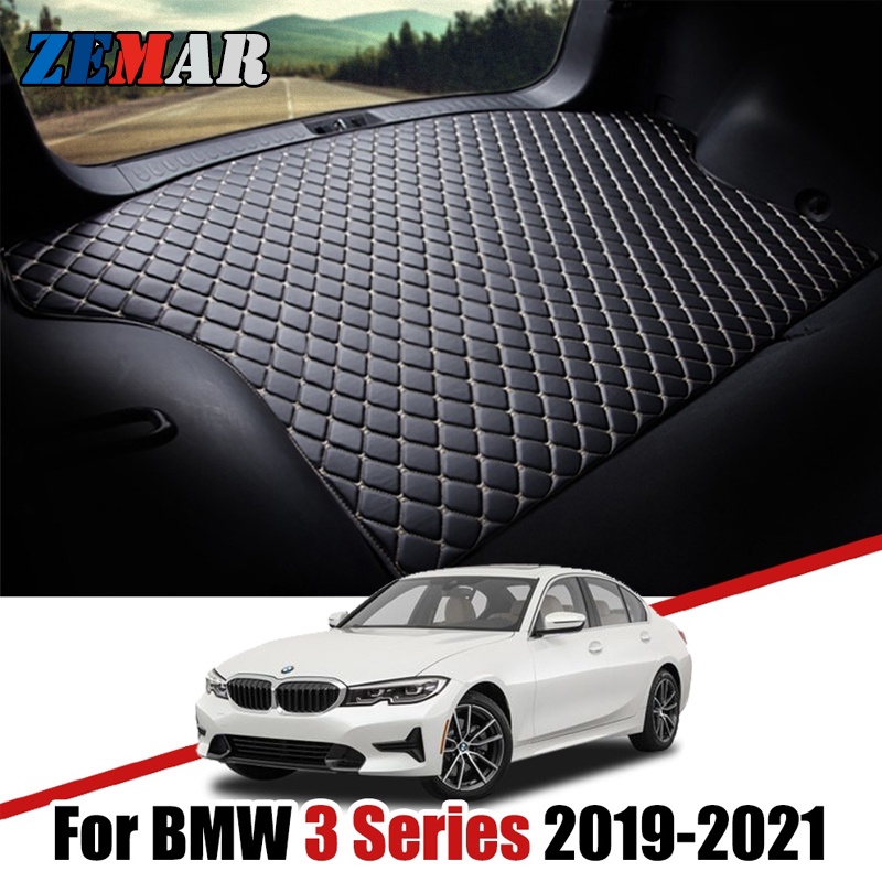 Pad Cover Bagasi Mobil Bahan Kulit Untuk BMW G20 330i 320i 3 Series 2021 2019 2020 2022