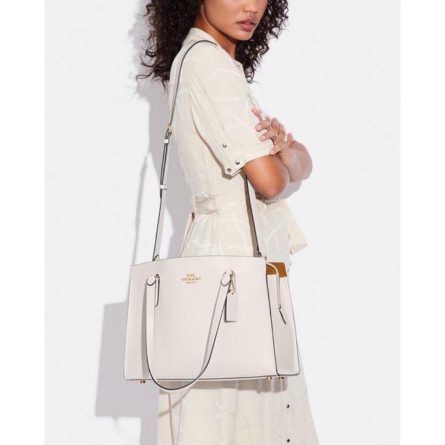 Coach Tatum Caryall Leather White (C4075)