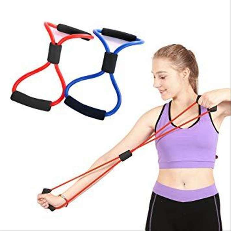 Tali Fitnes Karet Elastis Stretch Rope Fitness Gym / Tali Stretching Rope Olahraga