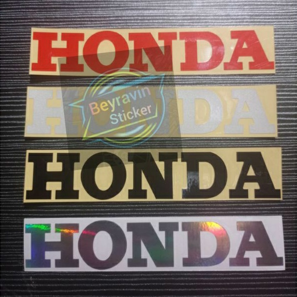 STICKER TULISAN HONDA CUTTING