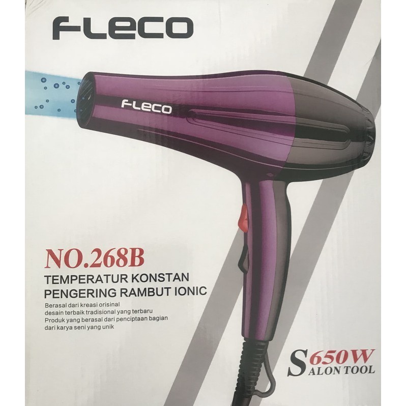 COD Hair Dryer FLECO 268B / Pengering Rambut Fleco 268B