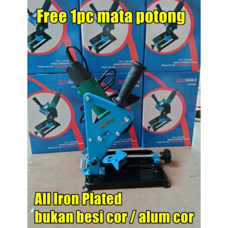 dudukan gerinda komplit / mesin gerinda mailtank komplit / stand gerinda + gerinda mailtank set