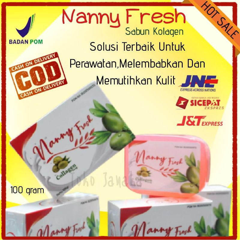 SABUN COLLAGEN COLAGEN KOLAGEN SABUN MUKA GLOWING PRIA WANITA SABUN JERAWAT