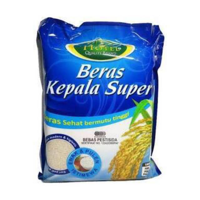 

Beras Hotel Kepala Super 2kg