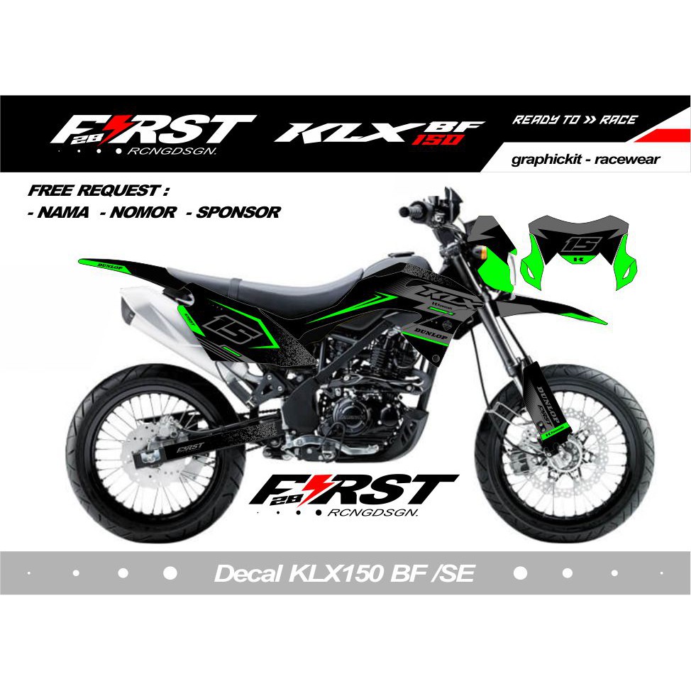 Decal KLX Bf 150 Bf Extreme