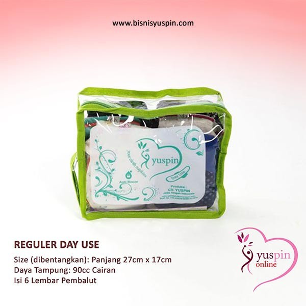 Pembalut Wanita Kain / Pembalut Sehat Yuspin - Day Use