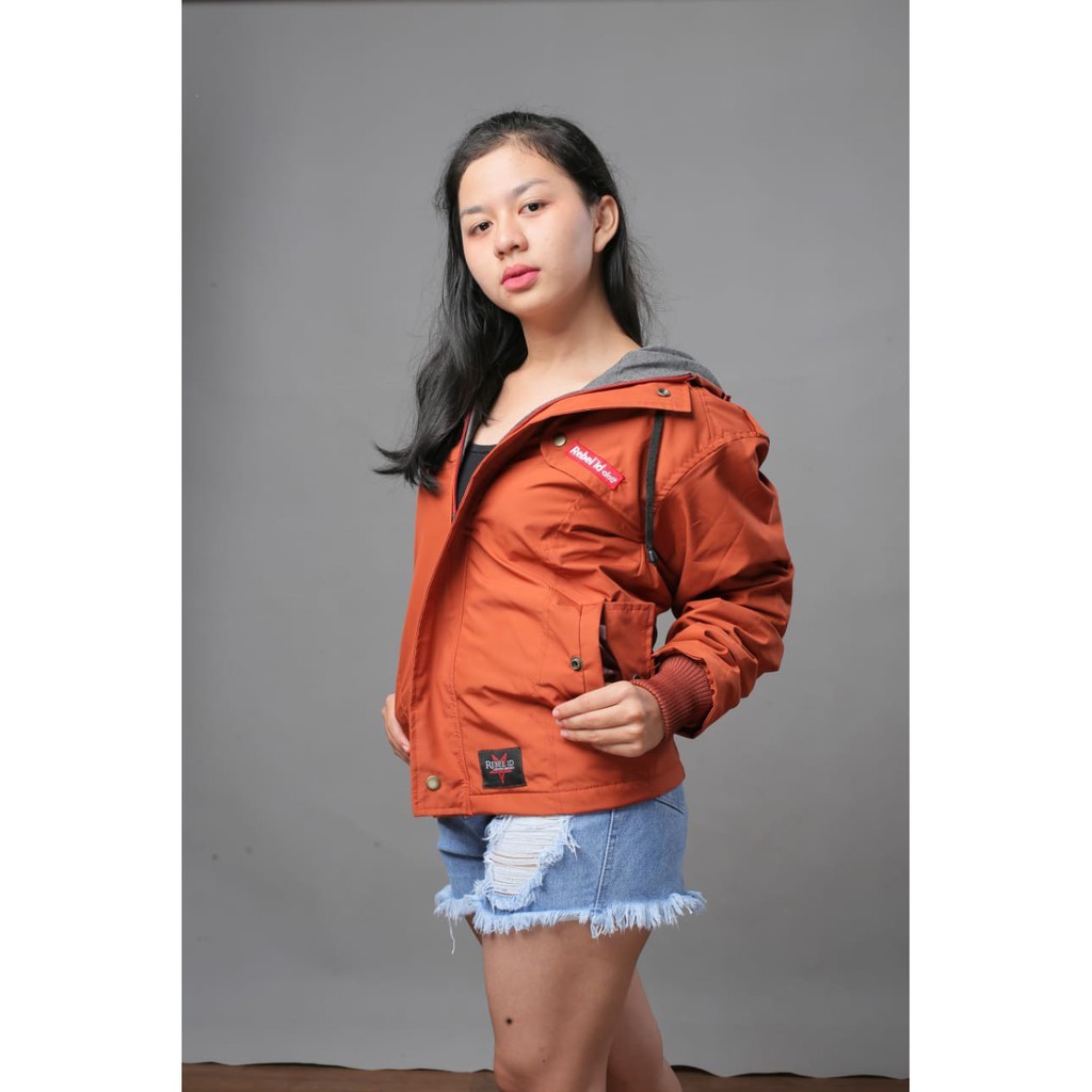 Grazzi Arrival Jaket Wanita Orange