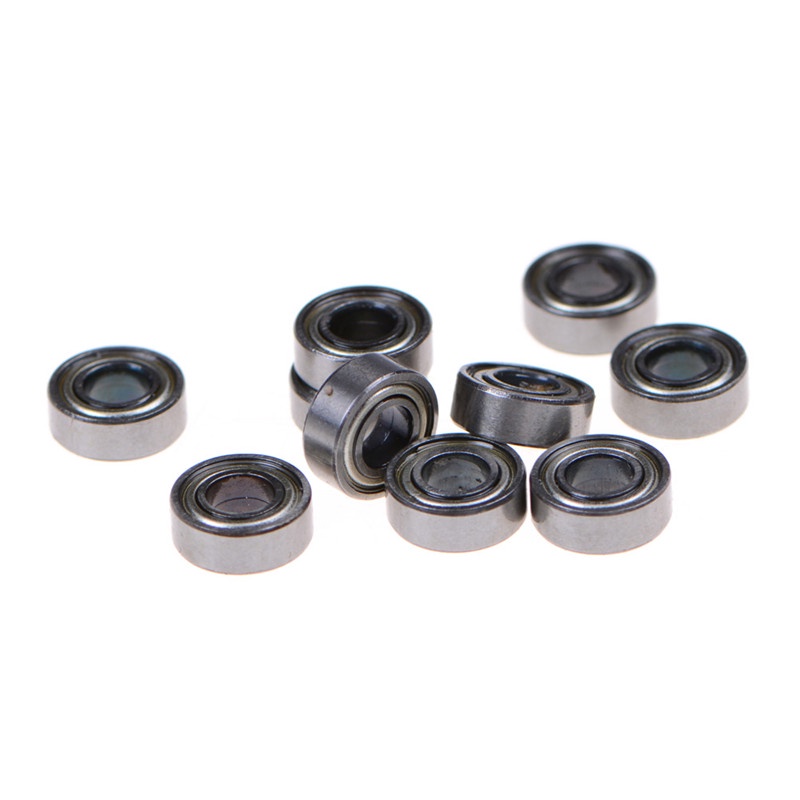 &lt; E2id &amp; &gt; 10pcs Mr115zz Miniatur Bearing Segel Karet Bahan Metal