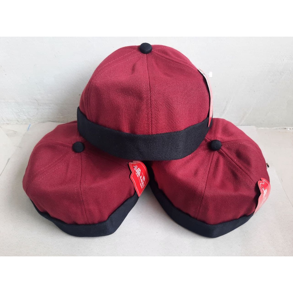 Kopiah Peci Polos Warna Putih Model UAS Dewasa Penutup Kepala dan Anak Laki Laki