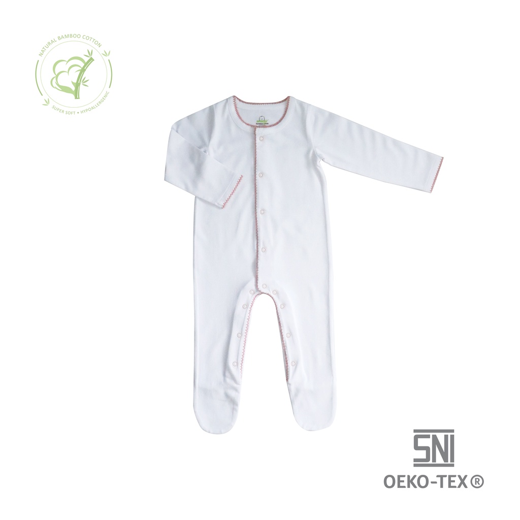 Bamboo and Bub - Himari sleepsuit