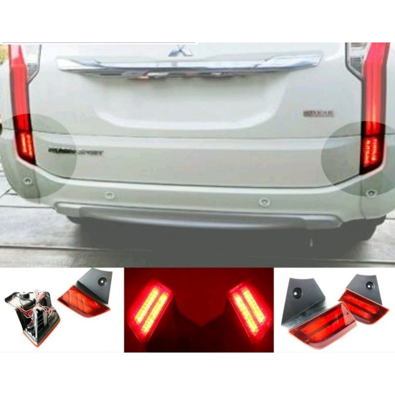 lampu reflektor Pajero lampu belakang Pajero sport