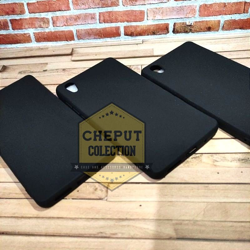 Case Matte Vivo Y51 (2015) / Y51L / Y51A / 1707 Casing Atau Kondom Softcase Blackmatte