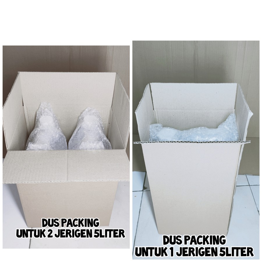 

Packing Tambahan Kardus dan Bubble Wrap