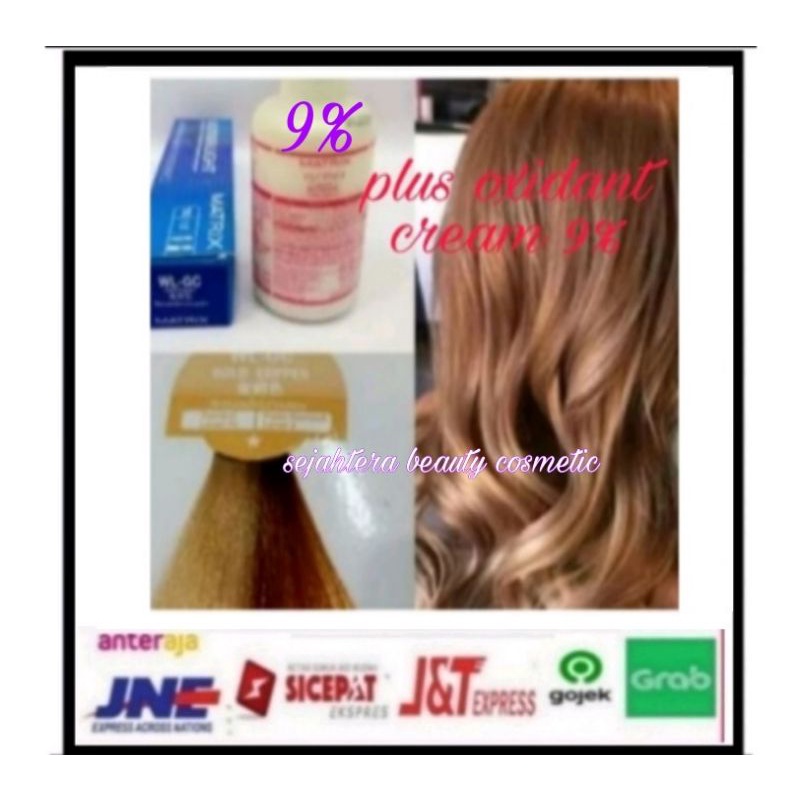 cat rambut matrix wonder light WL-GC plus cairan oxidant   ( GOLD COPPER ) 90ML