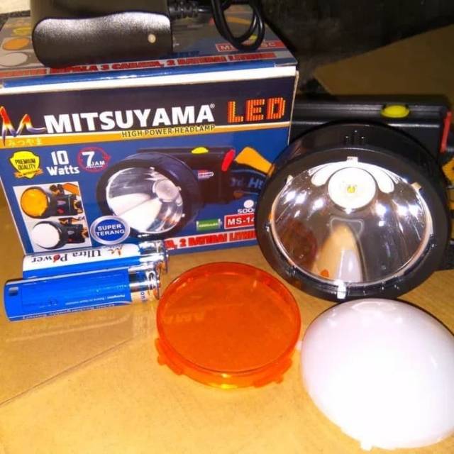 Senter Kepala Headlamp MS-141SC MITSUYAMA