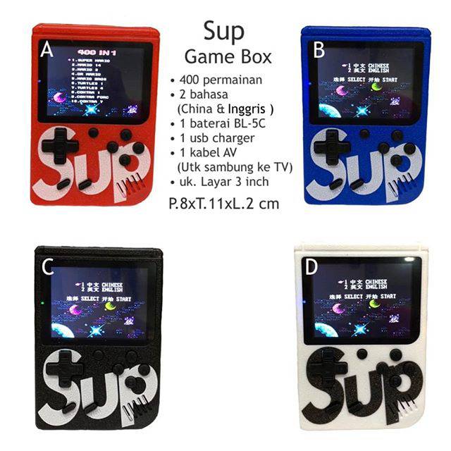 game box sup 400in1
