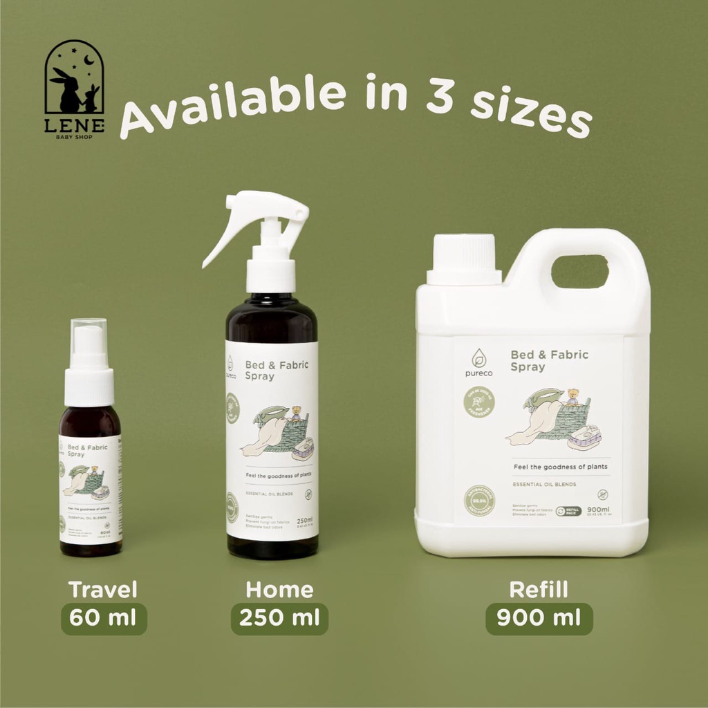 Pureco Bed &amp; Fabric Spray 250ml