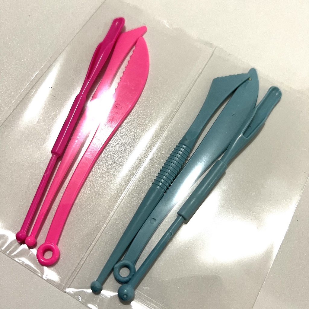 Isi 3pcs Clay Tools Alat Pembuat Adonan Plastisin Bahan Plastik Mainan Edukatif Plastisin Malam DIY Bahan Prakarya Craft Dough Doh Murah Berkualitas Kering Tanpa Oven High Quality Warna Warni Adonan Slime Super Soft Lembut Eceran Grosir Prakarya