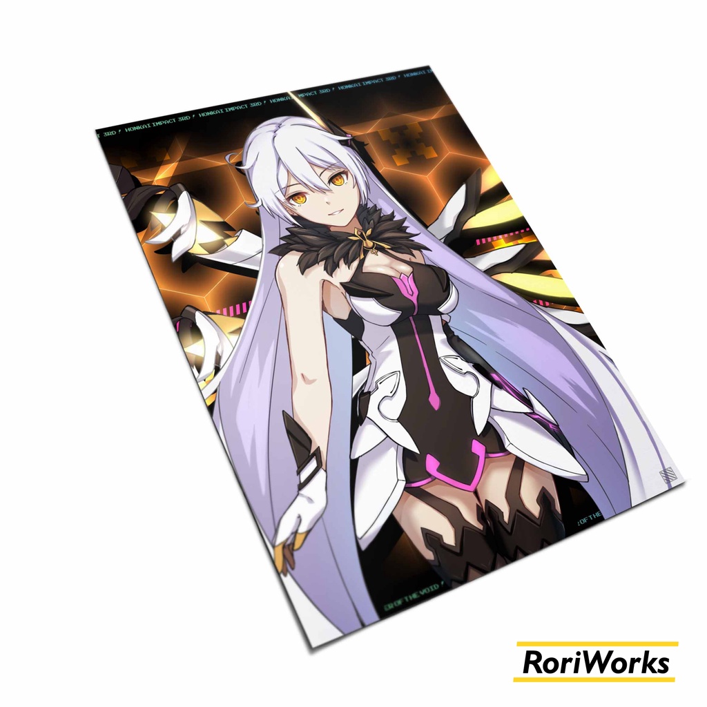 Poster Anime - Kiana (Herrscher of the Void) Honkai Impact 3