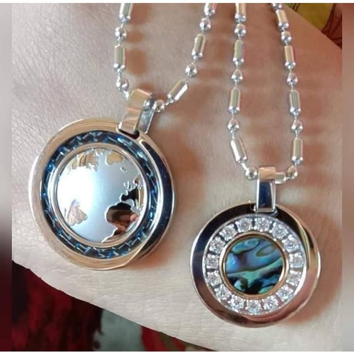 COD Kalung Liontin Kesehatan Bio Quantum Pendant Scalar Energy Bersertifikat - Kalung Liontin Titanium Terapi Kesehatan