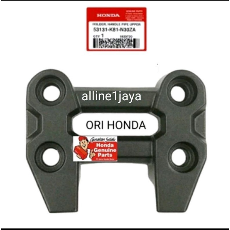 53131 K81 N30 RAISER STANG DUDUKAN STANG ATAS BEAT FI STREAT  ORI AHM