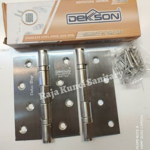 Engsel Dekson Deluxe ESS DL 4&quot;X 3&quot;x3mmx2BB SUS 304/Engsel Pintu Dekson