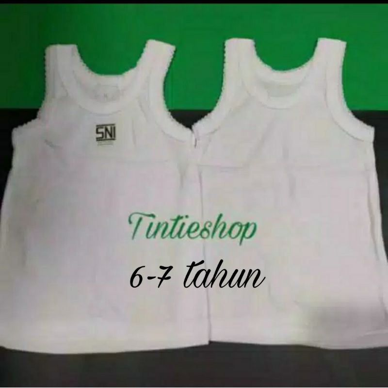 Singlet kaos Dalam Anak Bahan Halus (28) 6-7 tahun