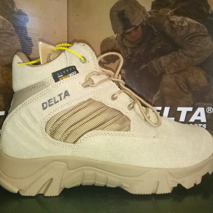 Coklat Import - Sepatu Outdoor 516 Tactical Pendek 6 Inch Coklat Gurun Original Import