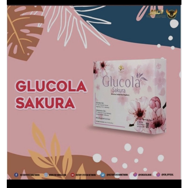 Glucola Sakura mci original minuman kesehatan MCI ori