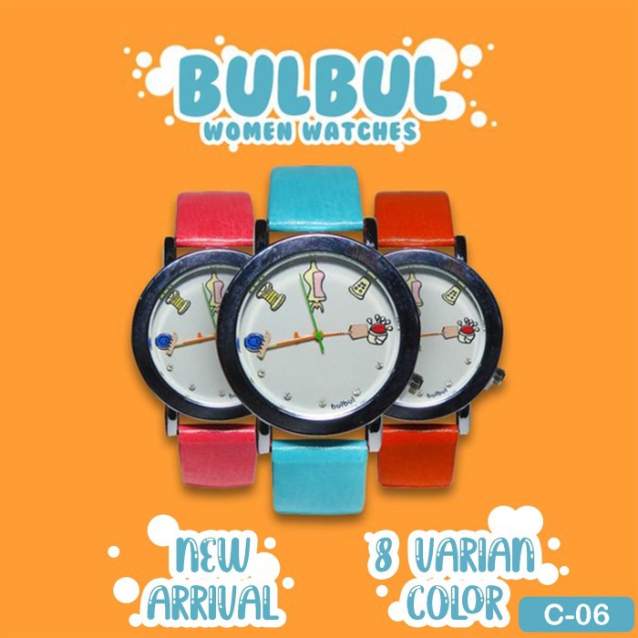 NEW Jam Tangan Wanita Fashionable Tredy Analog Generic C-06