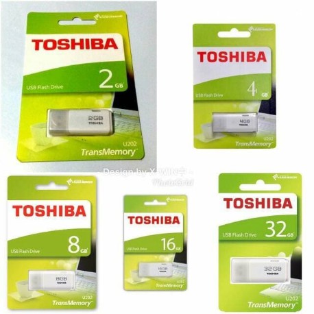 FLASHDISK TOSHB 2 4 8 16 32 64 READY STOK