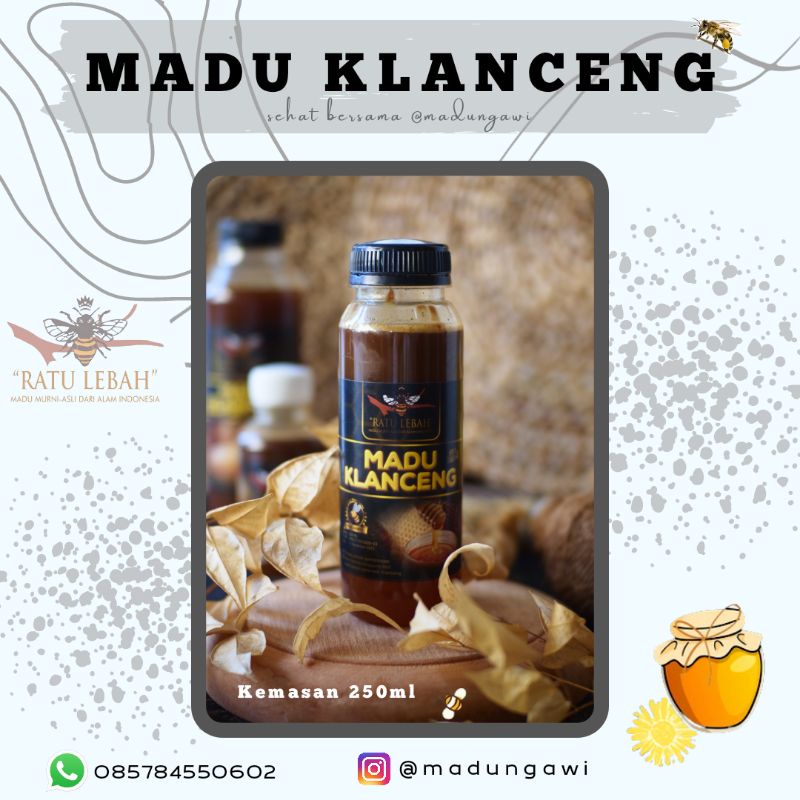 

Madu Klanceng Kemasan 250ml