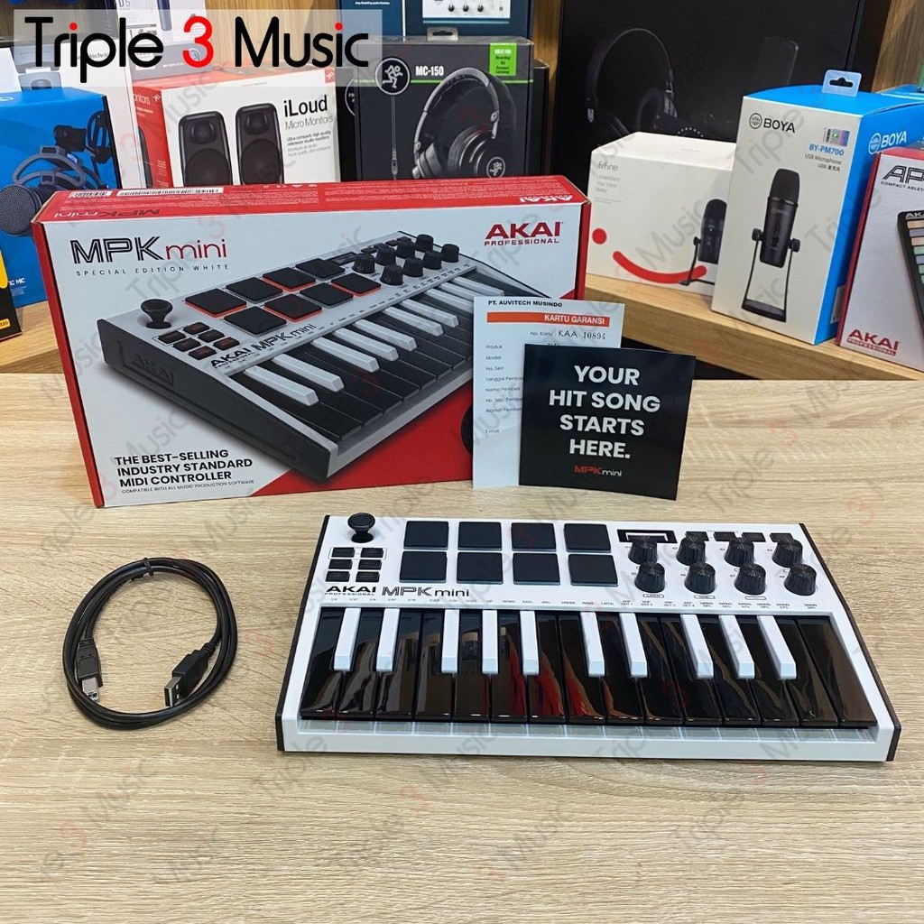 AKAI MPK MINI MK3 MK III ORIGINAL Midi Controller Multi warna