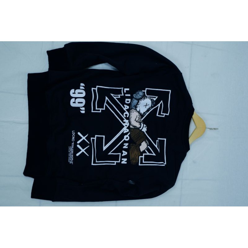 BEST QUALITY- Jaket crewneck off-white premium full lable&amp;tag