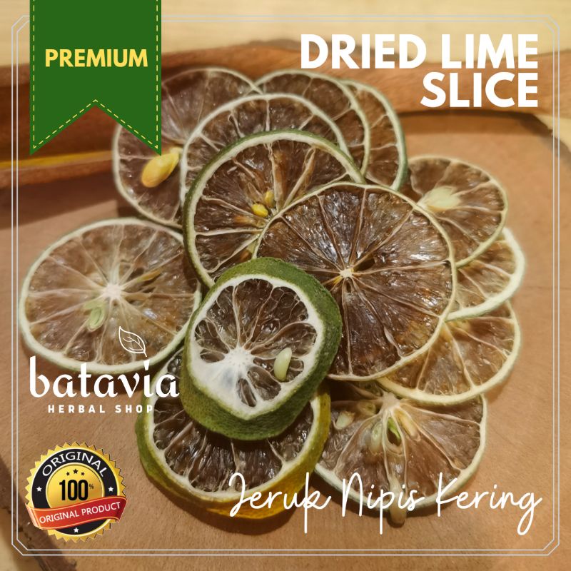 

Dried Lime Slice Jeruk Nipis Kering Iris Premium Herbs Time