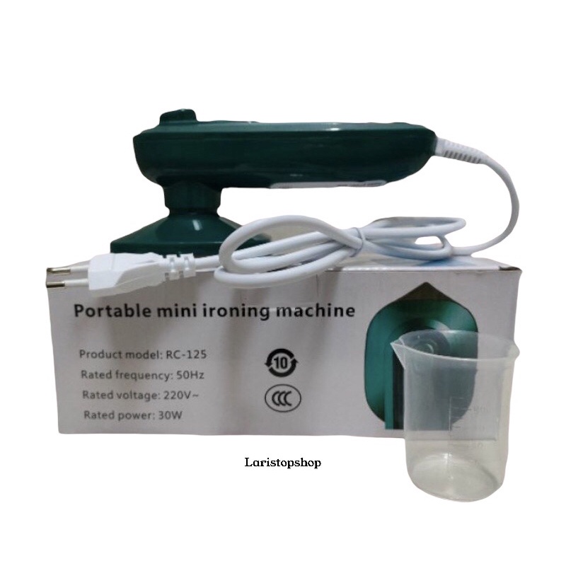 Setrika Uap Listrik Portable Travel Sederhana Minimalis 360 Derajat / Setrika Uap Listrik