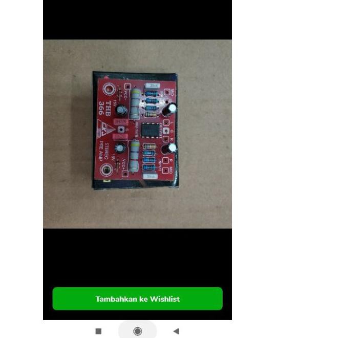 ☀ Preamp penguat sinyal audio ckj THB366 / Pre amp sinyal CKJ THB 366 / penguat sinyal input audio ⅍