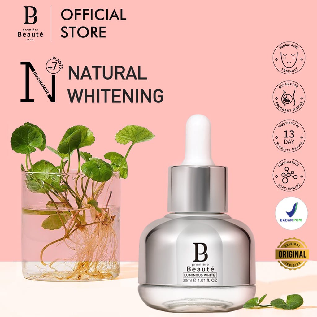 Premiere Beaute Luminous White Glow Brightening Serum 30ml