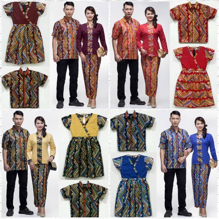 Couple Pitaloka Etnic Pita RnB Span SRG 736 Sarimbit Batik Modern Prada Seragam  FASHION GROSIR J6M7