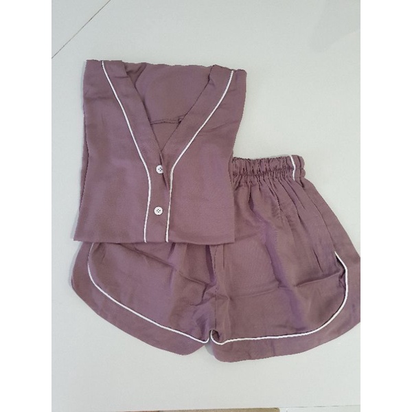 piyama rayon laura set