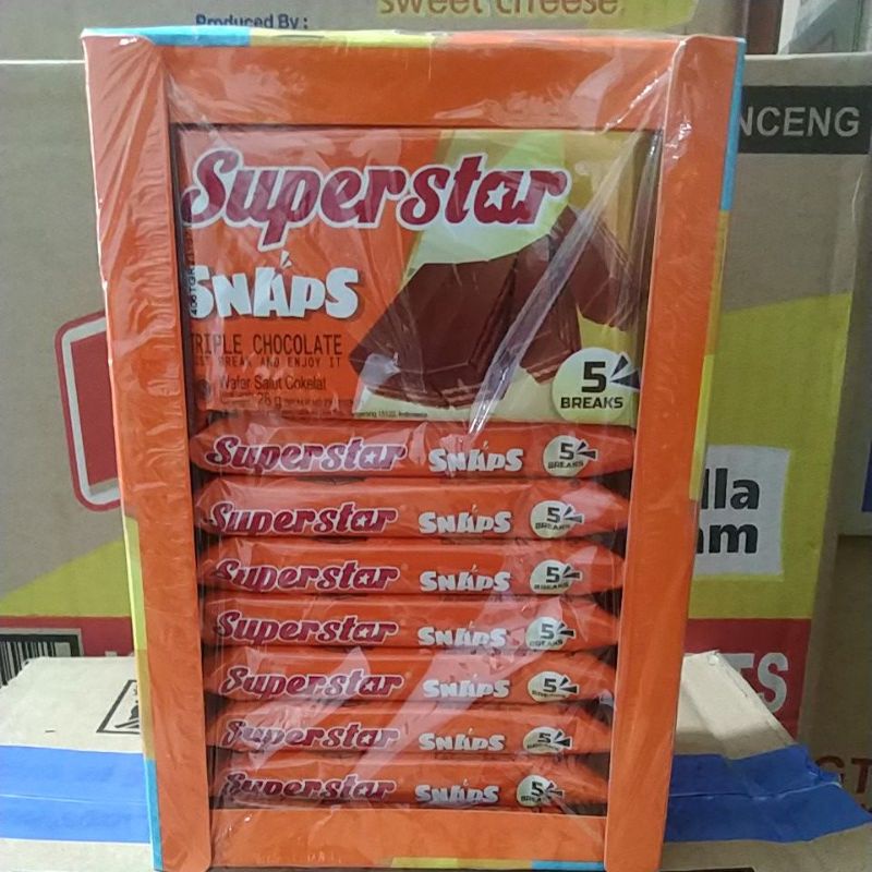 Superstar Snap 28gr isi 12 gratis 1