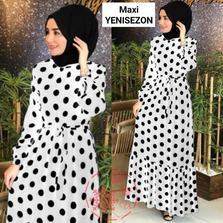 ESME- Maxi Yenisezon/COD/ Maxi Wanita terbaru/ Maxi Wanita Fashion Muslim/ Dress Muslim Kondangan