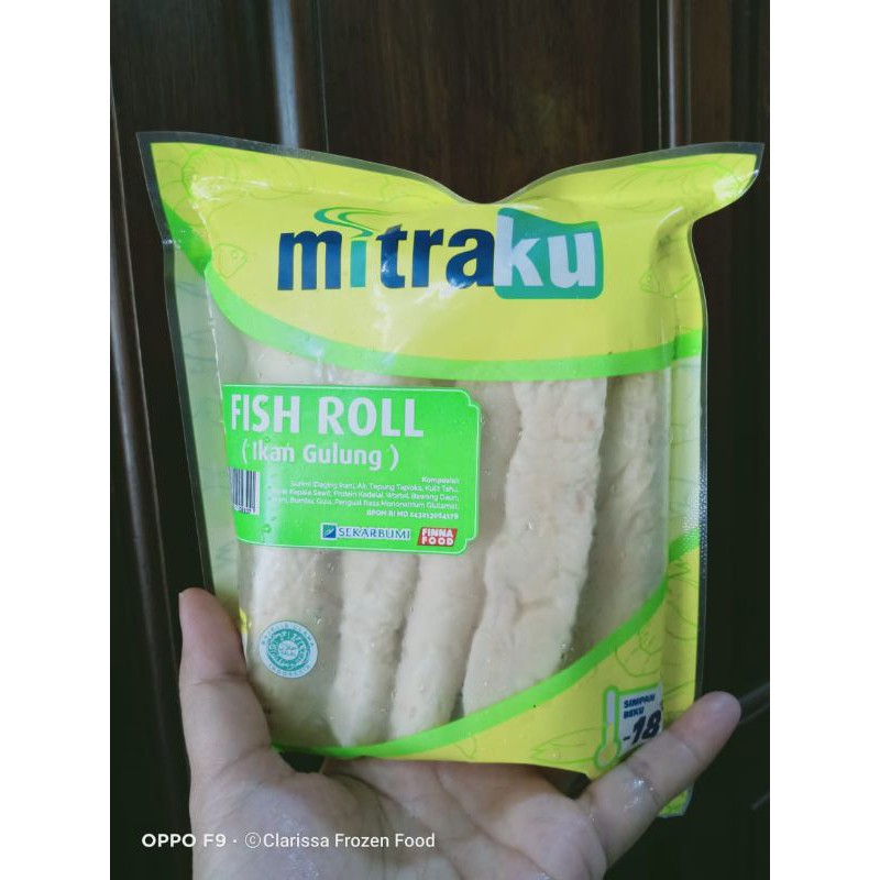

fish roll mitraku 250 gram