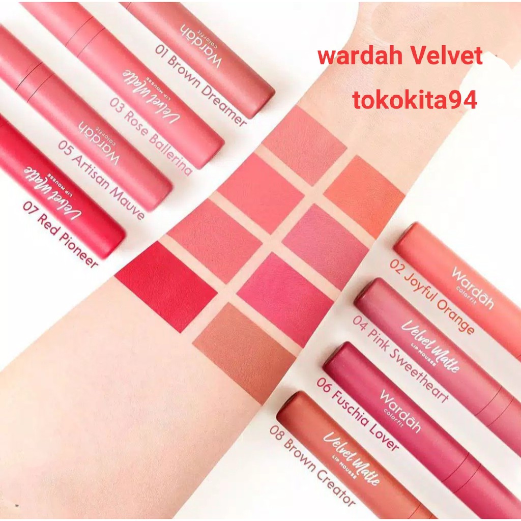 harga lipstik wardah colorfit velvet