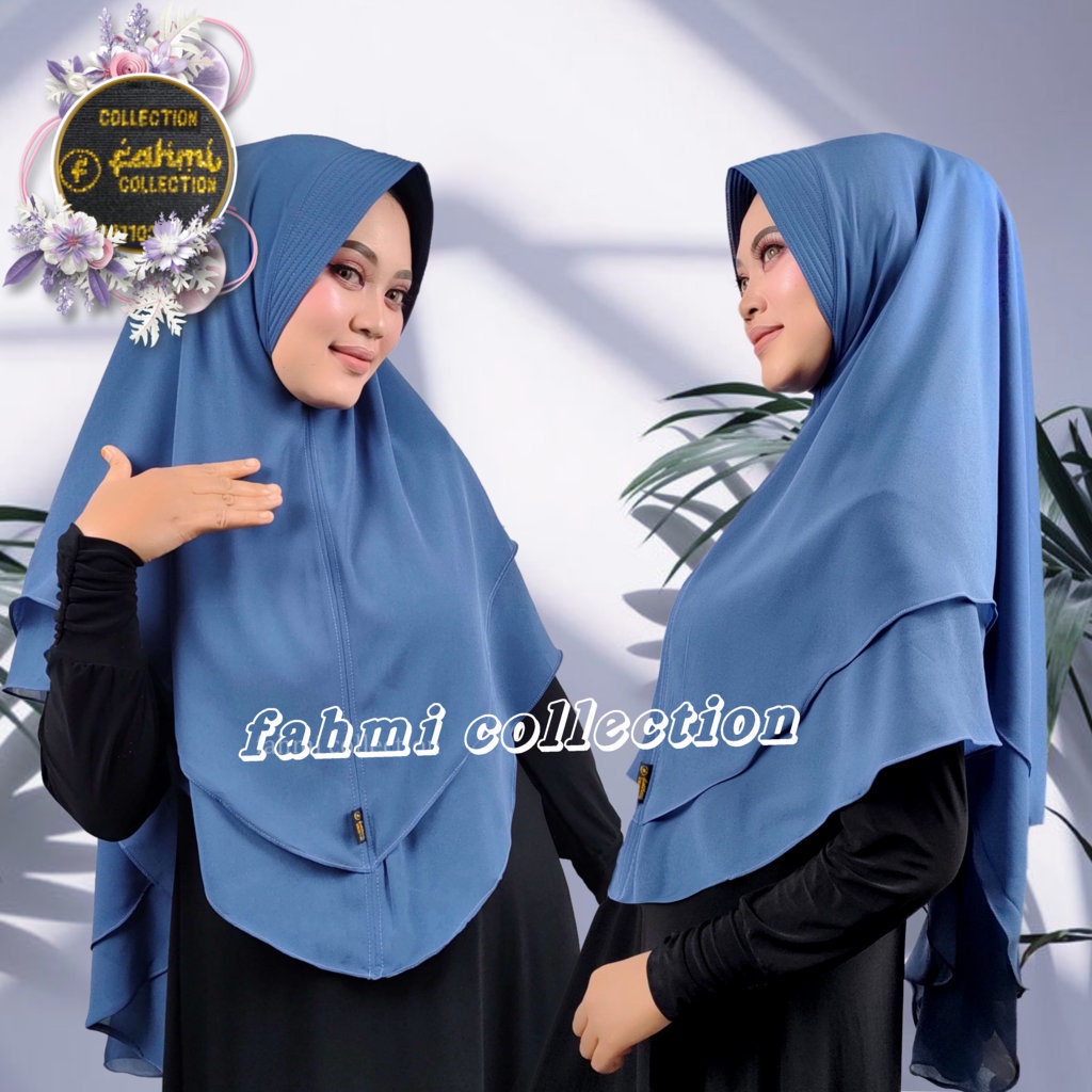 kerudung syari 2layer auliya