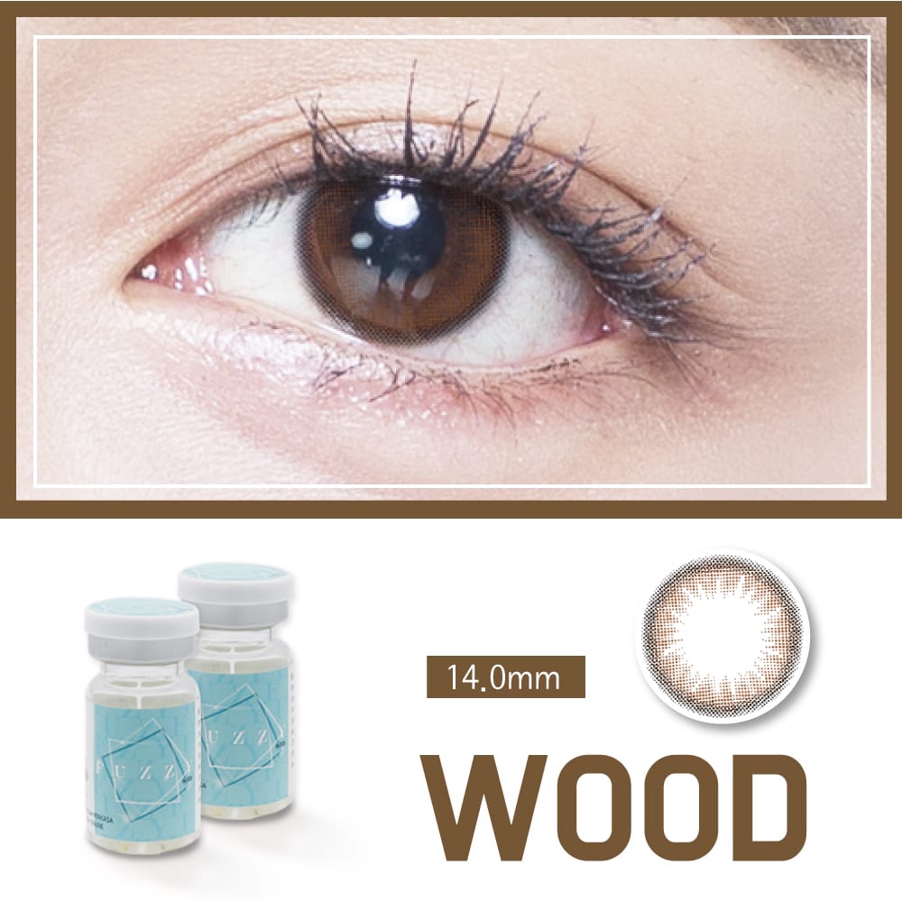 SOFTLENS WOOD BY FUZZY EOS 14.0MM