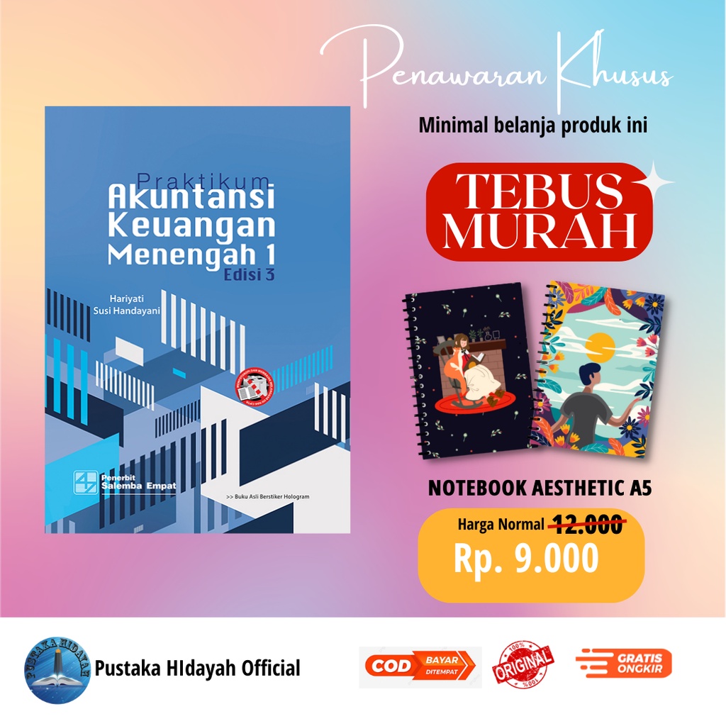 Jual Buku Praktikum Akuntansi Keuangan Menengah Buku 1 Edisi 3 ...