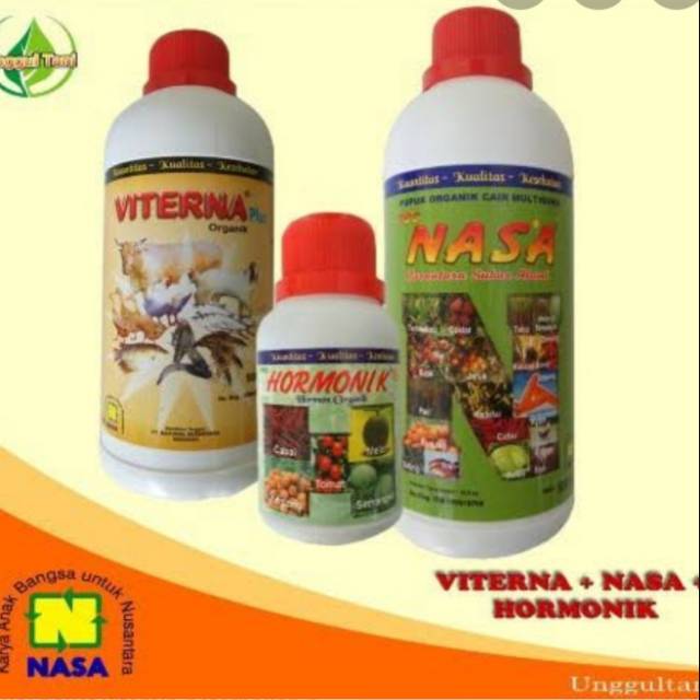 PAKET VITERNA VITAMIN TERNAK ORGANIK VITERNA, POC NASA, HORMONIK