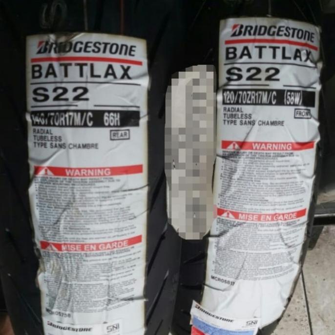 battlax s22 120/70-17 - 140/70-17 gudangvariasi99 Murah